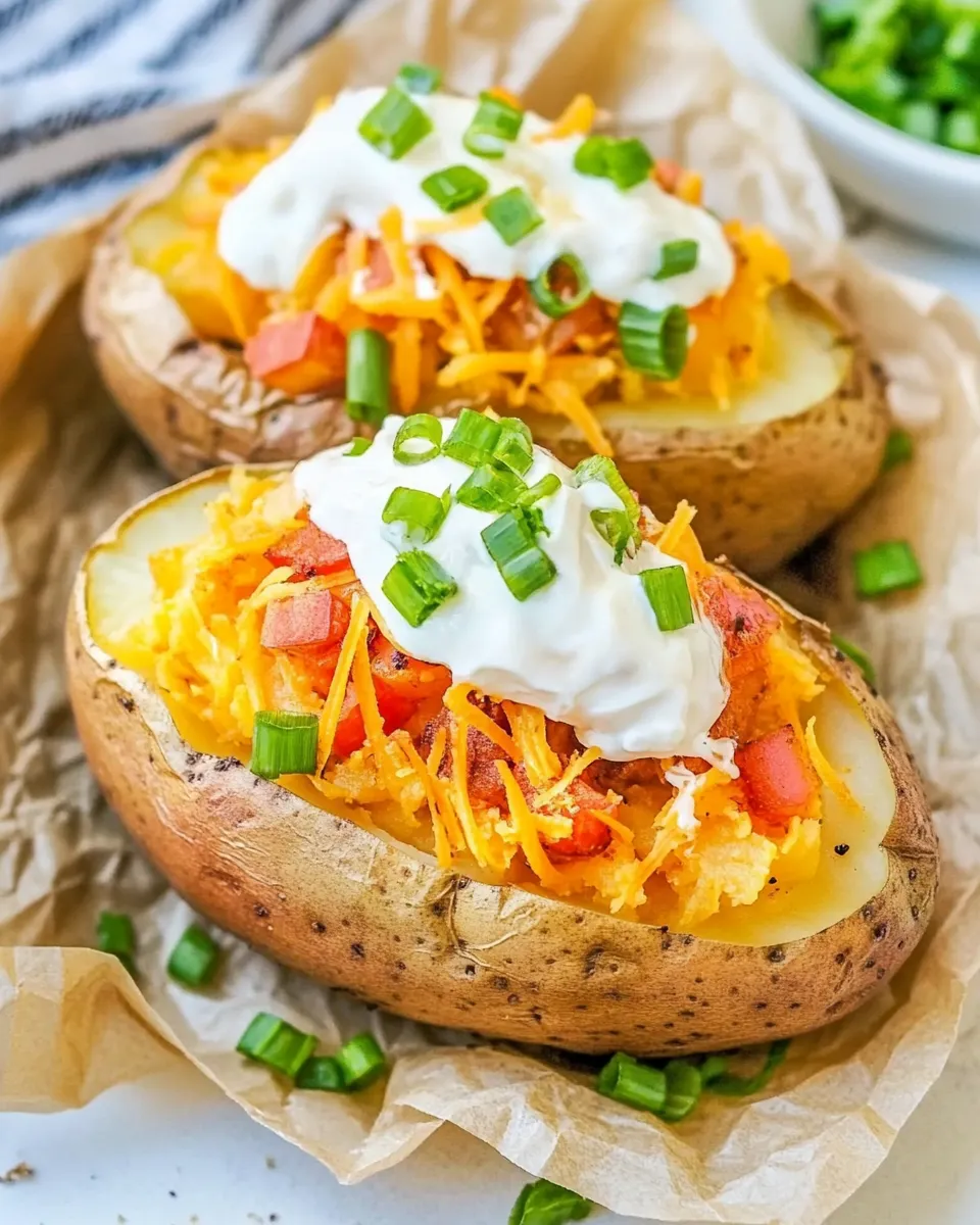 Easy Air Fryer Baked Potatoes photo
