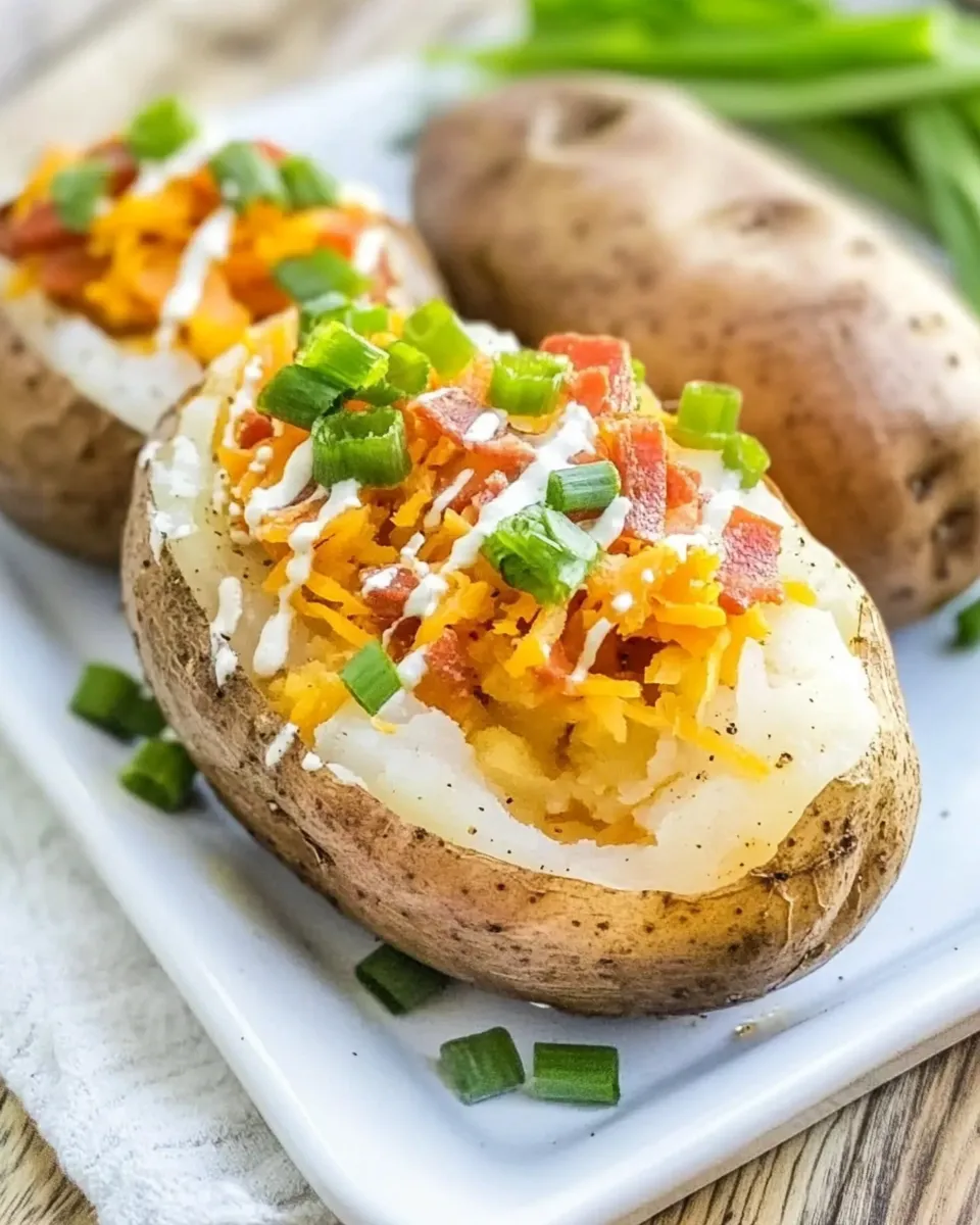 Delicious Air Fryer Baked Potatoes image