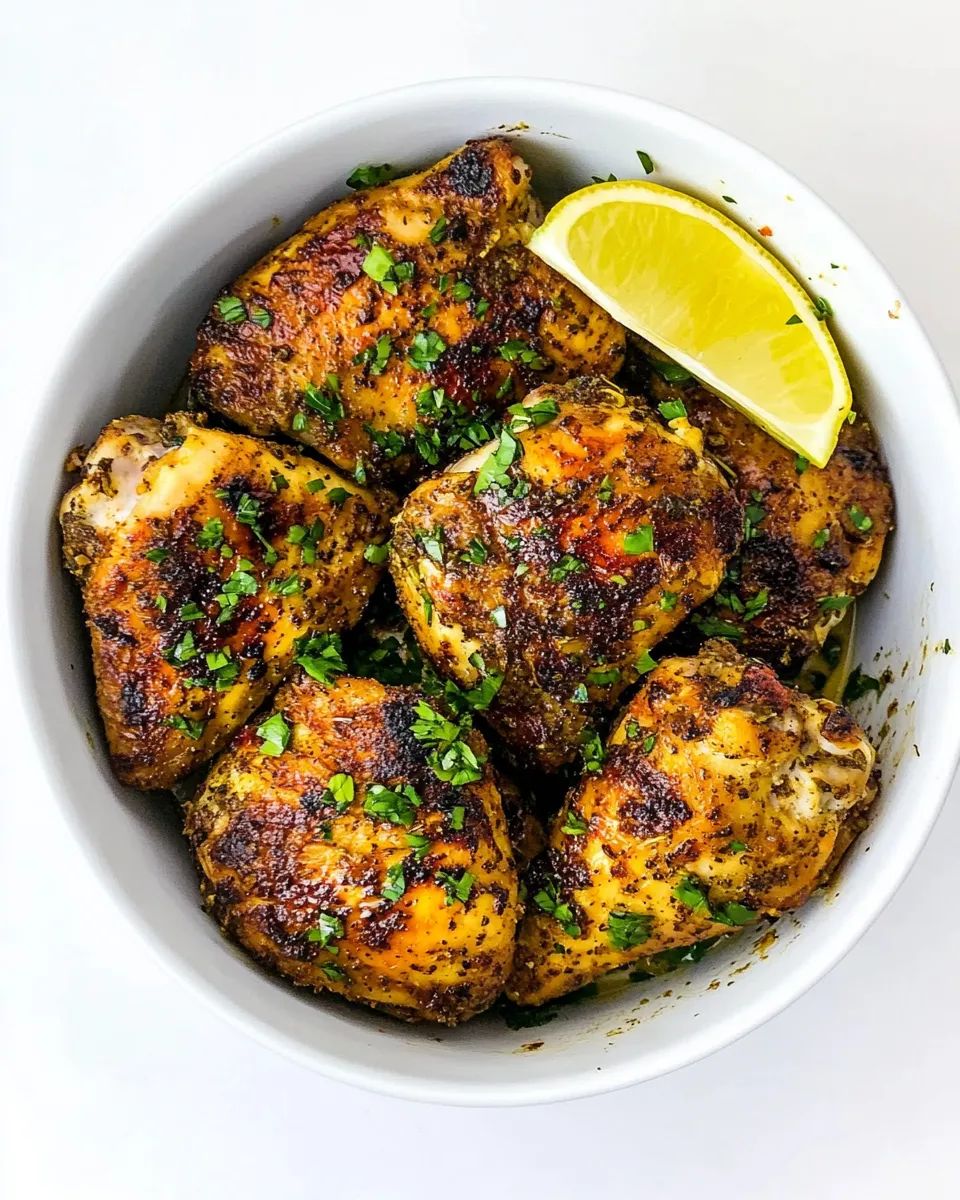 Delicious Air Fryer Boneless Chicken Thighs image