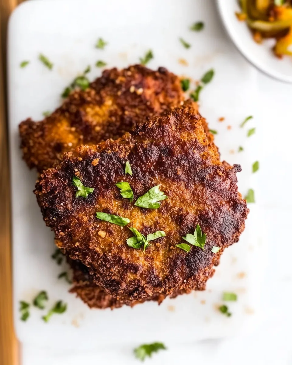 Easy Air Fryer Breaded Cubed Steak photo