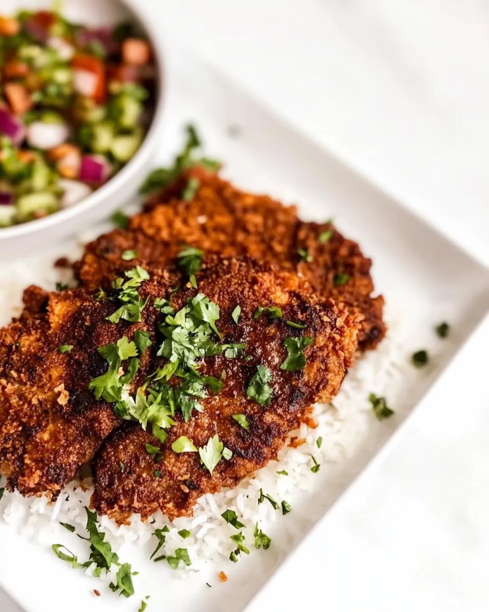 Savory Air Fryer Breaded Cubed Steak recipe photo