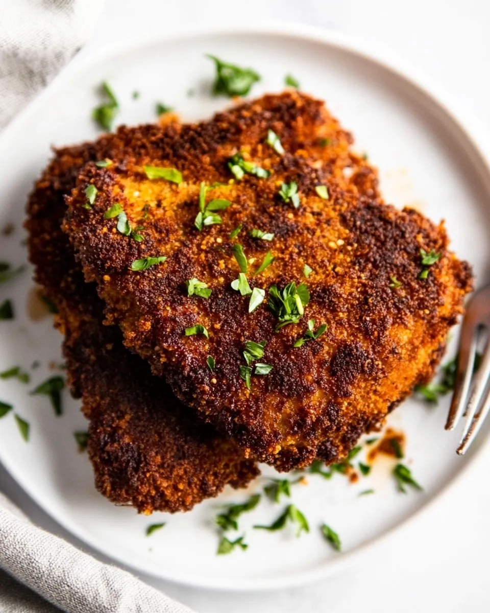 Best Air Fryer Breaded Cubed Steak shot