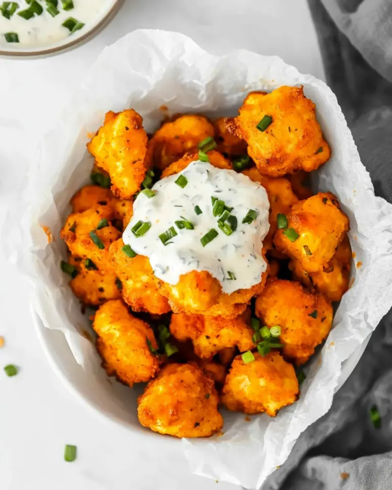 Easy Air Fryer Buffalo Chicken Nuggets photo