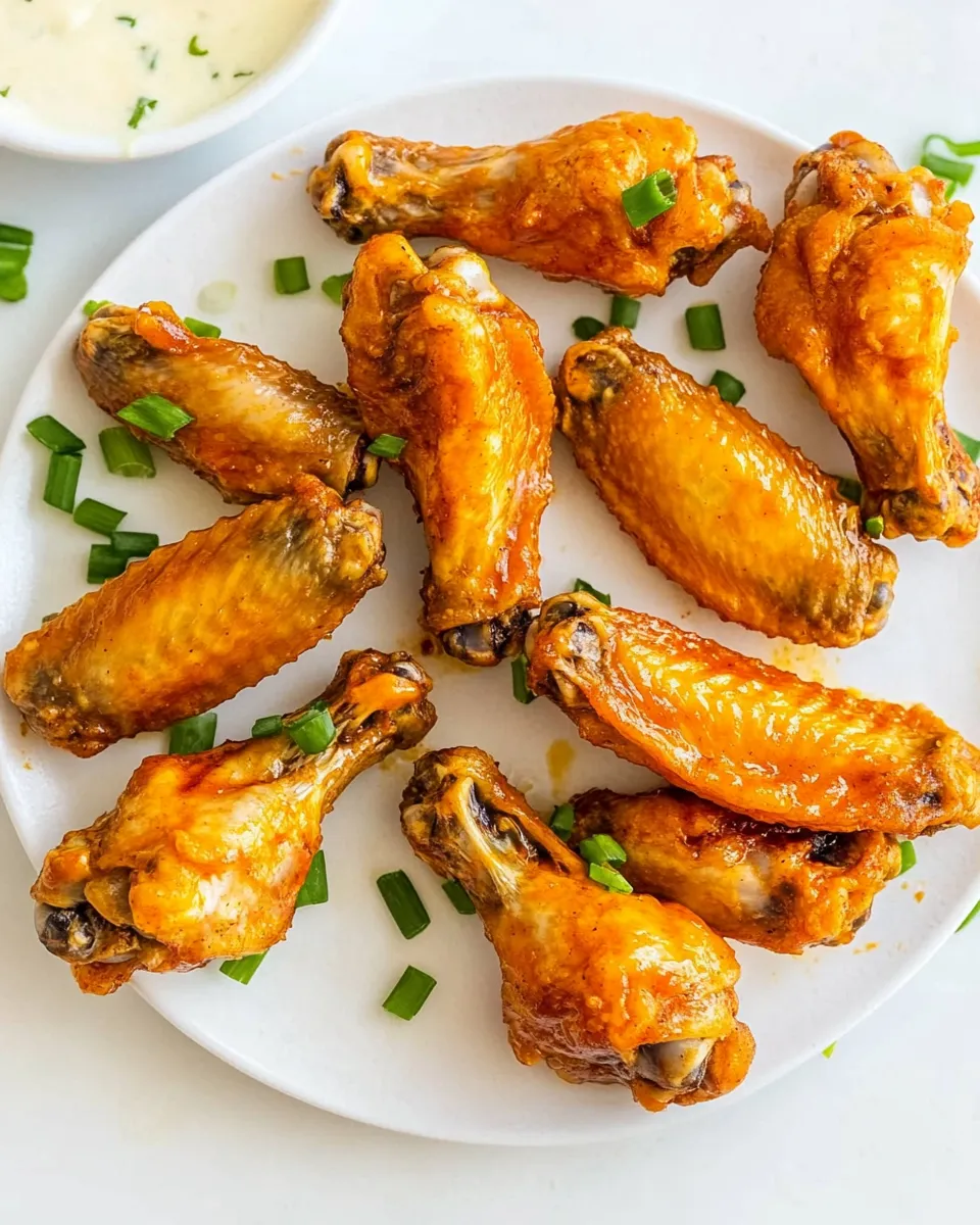 Homemade Air Fryer Buffalo Wings photo