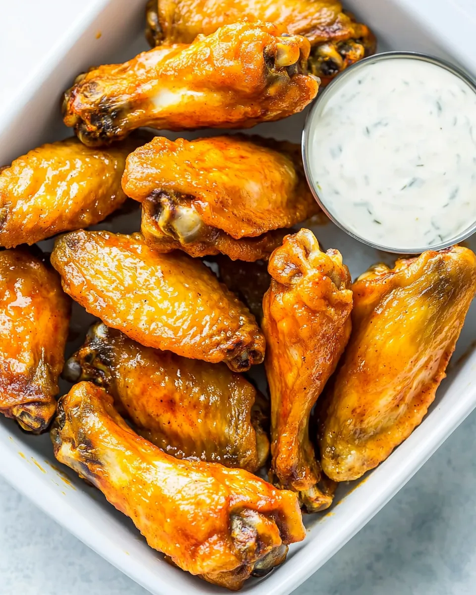 Classic Air Fryer Buffalo Wings image