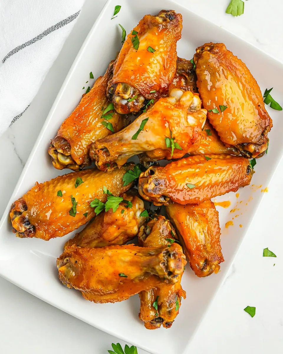 Easy Air Fryer Buffalo Wings recipe photo
