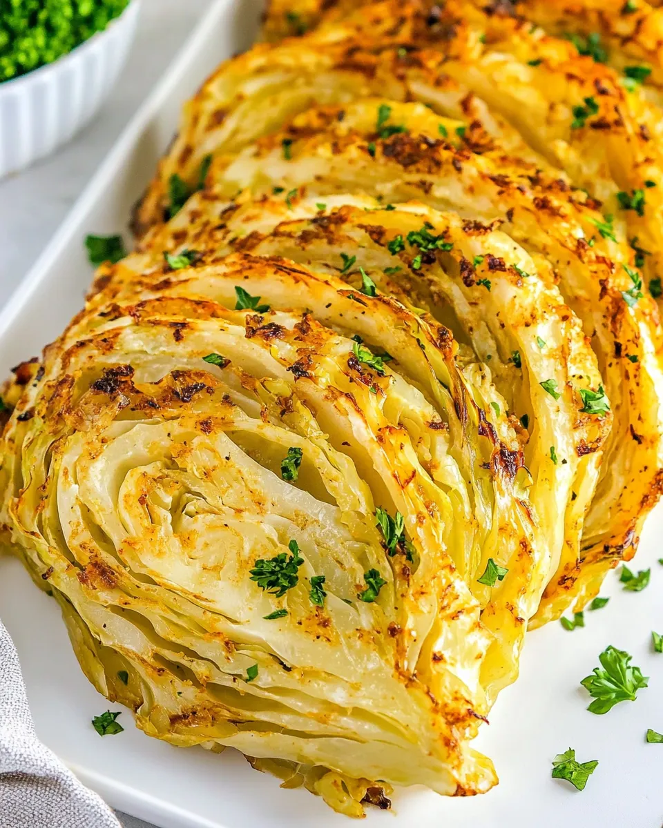 Quick Air Fryer Cabbage Steaks image