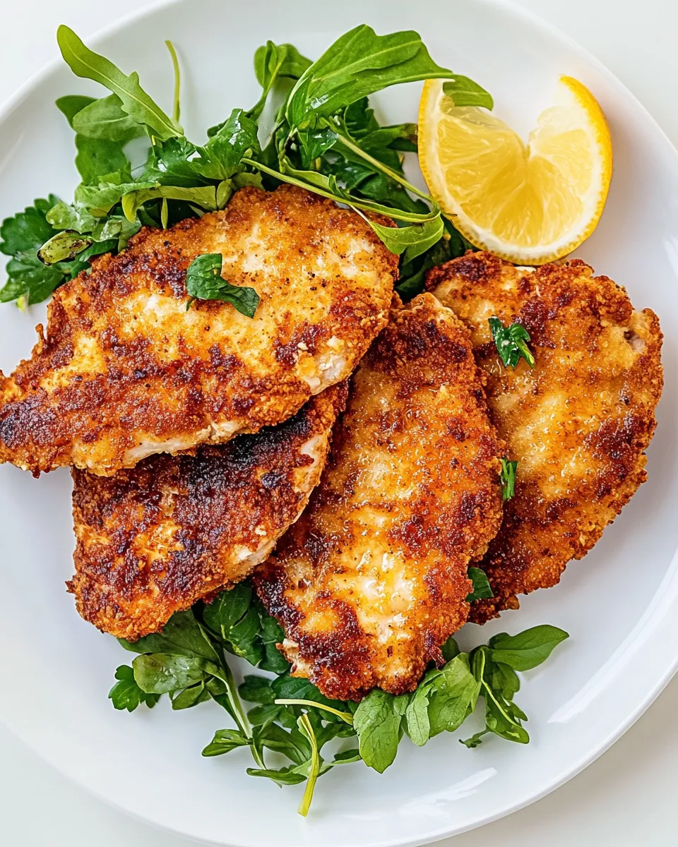 Delicious Air Fryer Chicken Cutlets shot