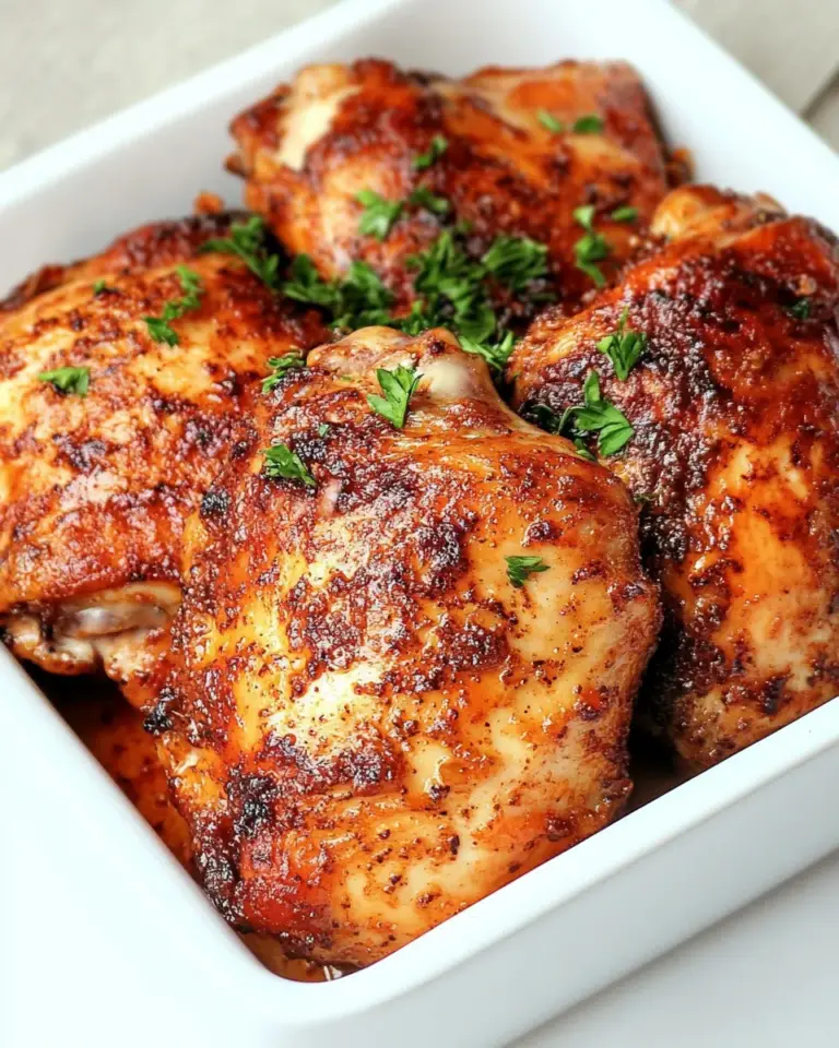 Easy Air Fryer Chicken Thighs photo
