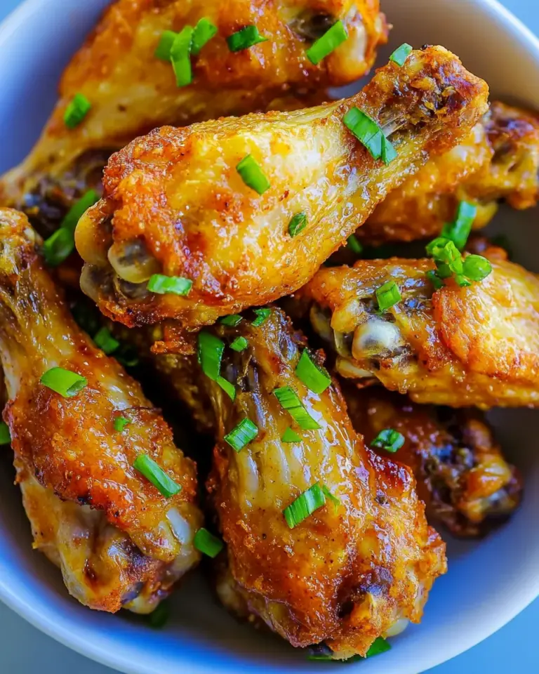 Easy Air Fryer Chicken Wings (Extra Crispy!) photo