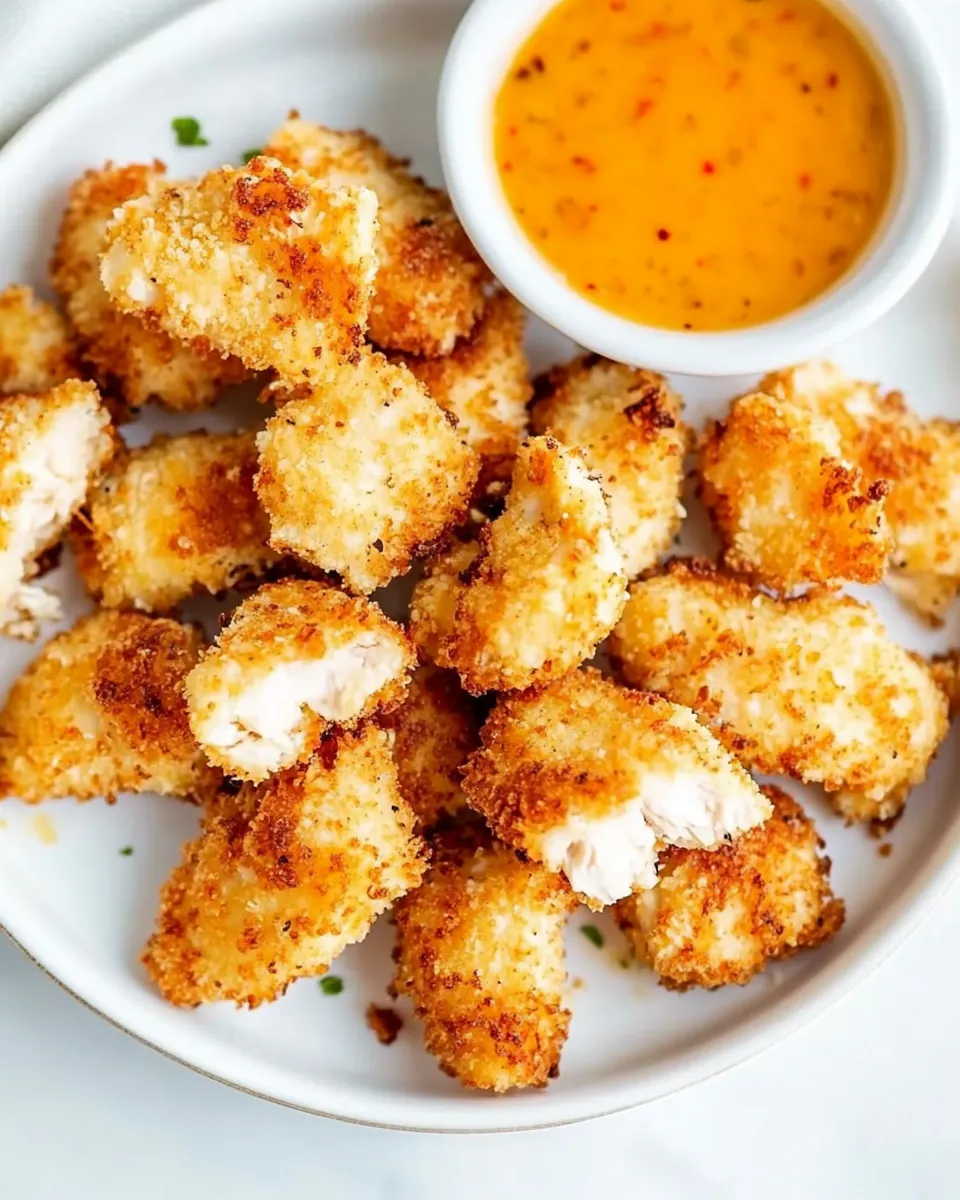 Classic Air Fryer Crispy Chicken Nuggets image