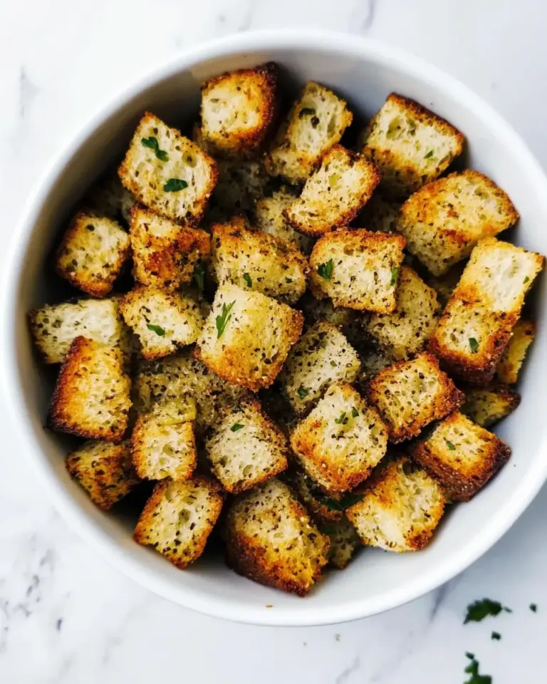 Homemade Air Fryer Croutons photo