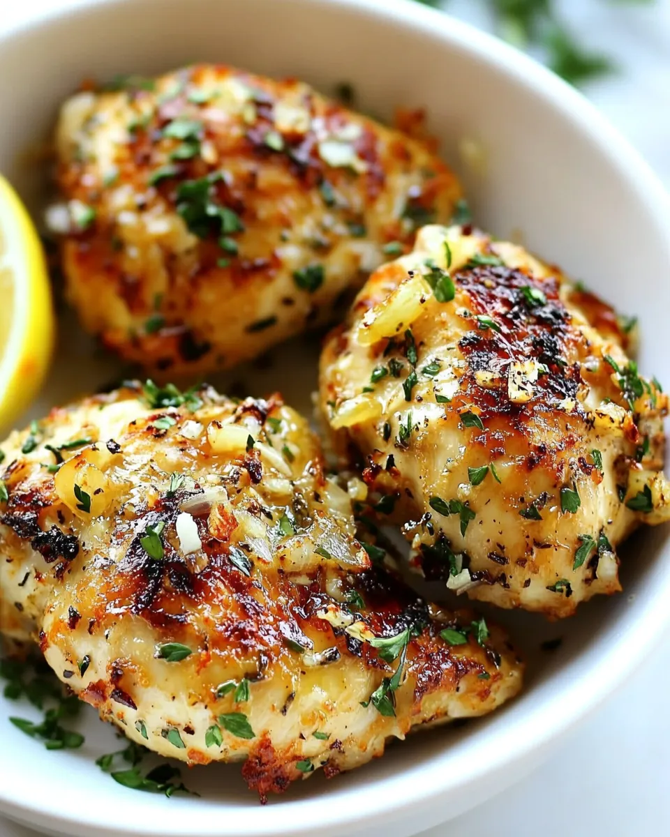 Delicious Air Fryer Garlic Parmesan Chicken image