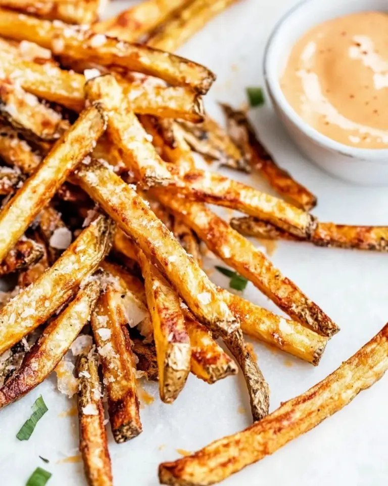 Easy Air Fryer Nacho Fries recipe photo