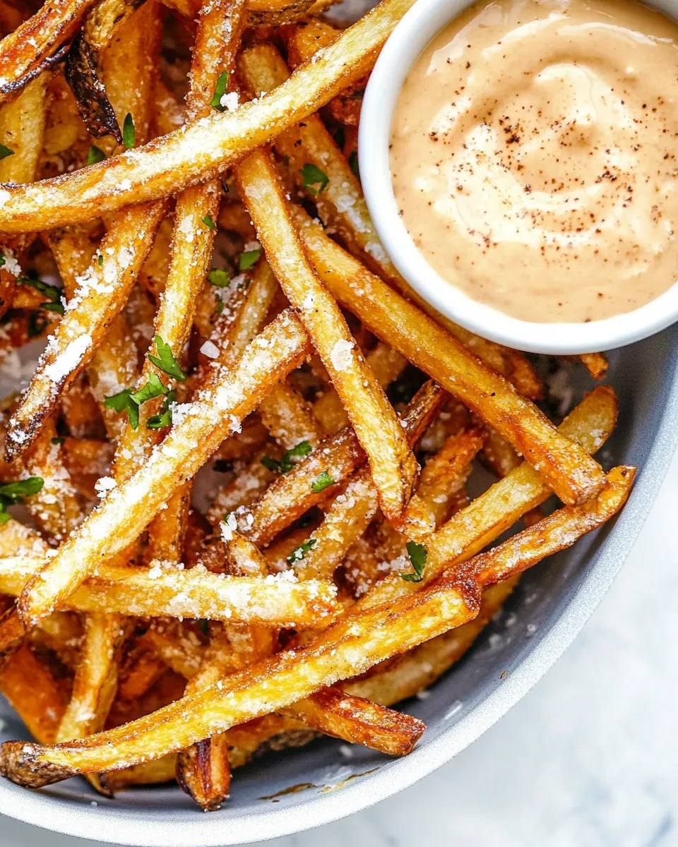 Healthy Air Fryer Nacho Fries image