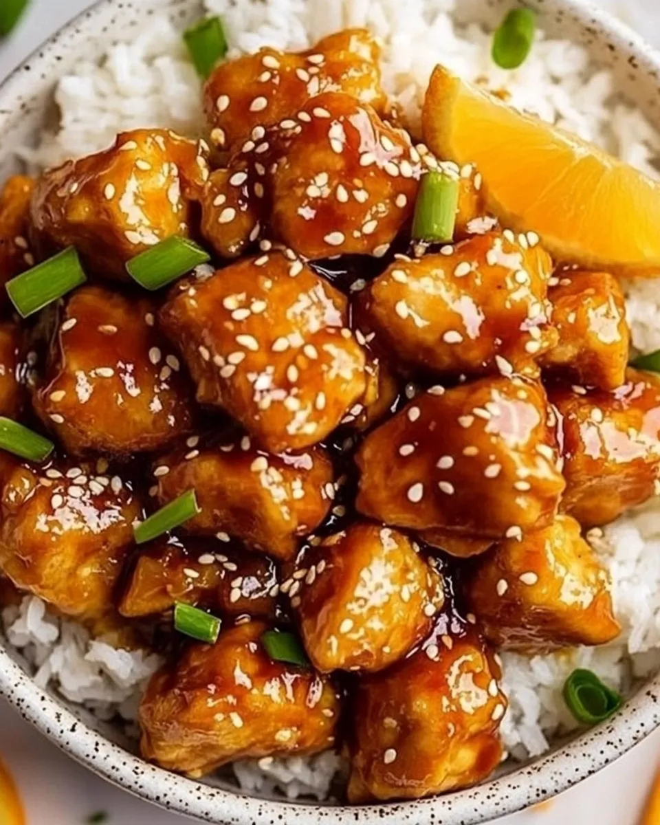 Classic Air Fryer Orange Chicken image