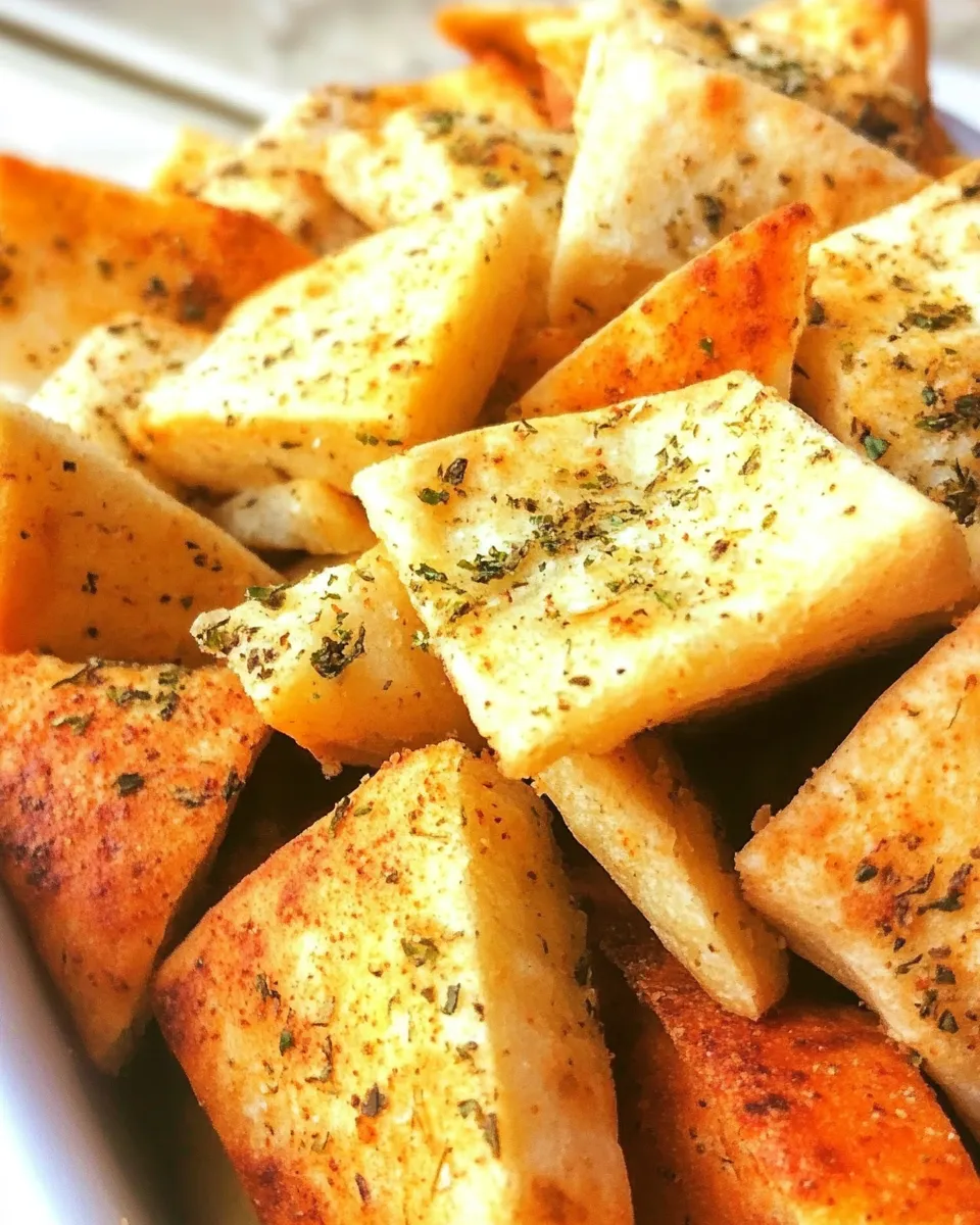 Easy Air Fryer Pita Chips recipe photo