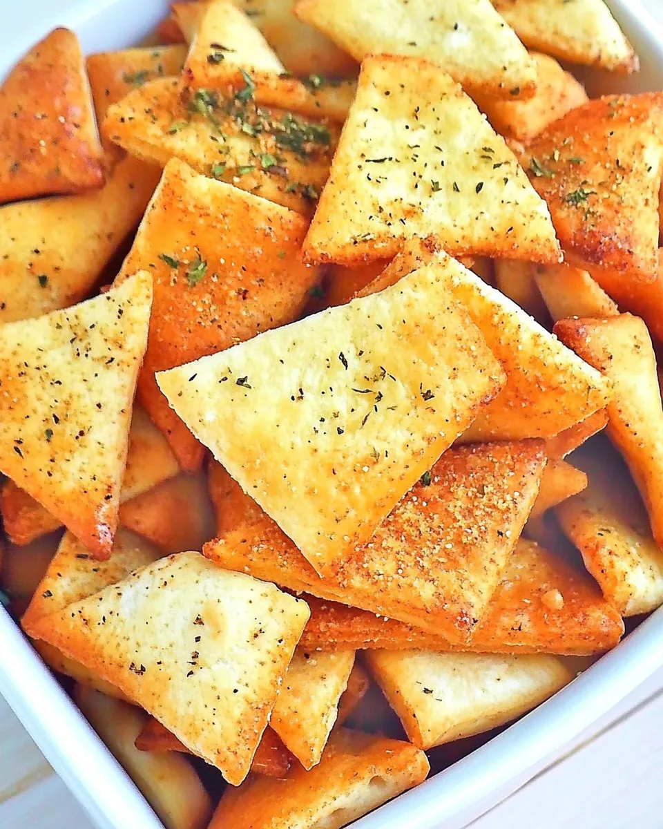 Delicious Air Fryer Pita Chips dish photo
