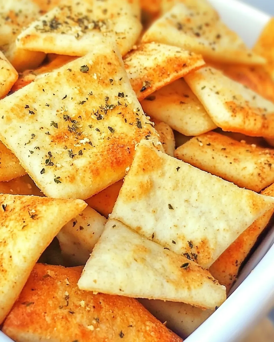Quick Air Fryer Pita Chips image