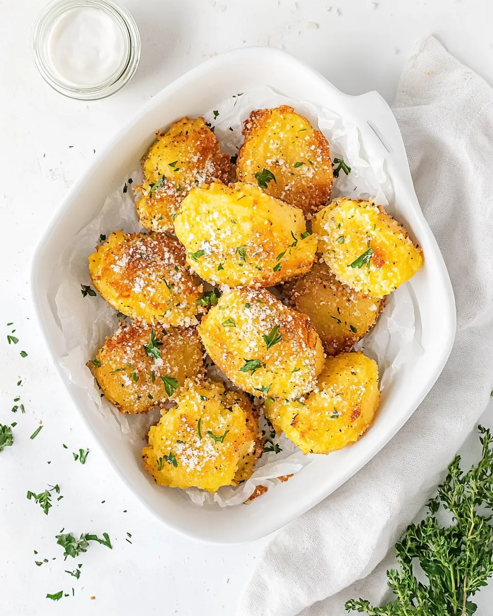Easy Air Fryer Smashed Potatoes recipe photo