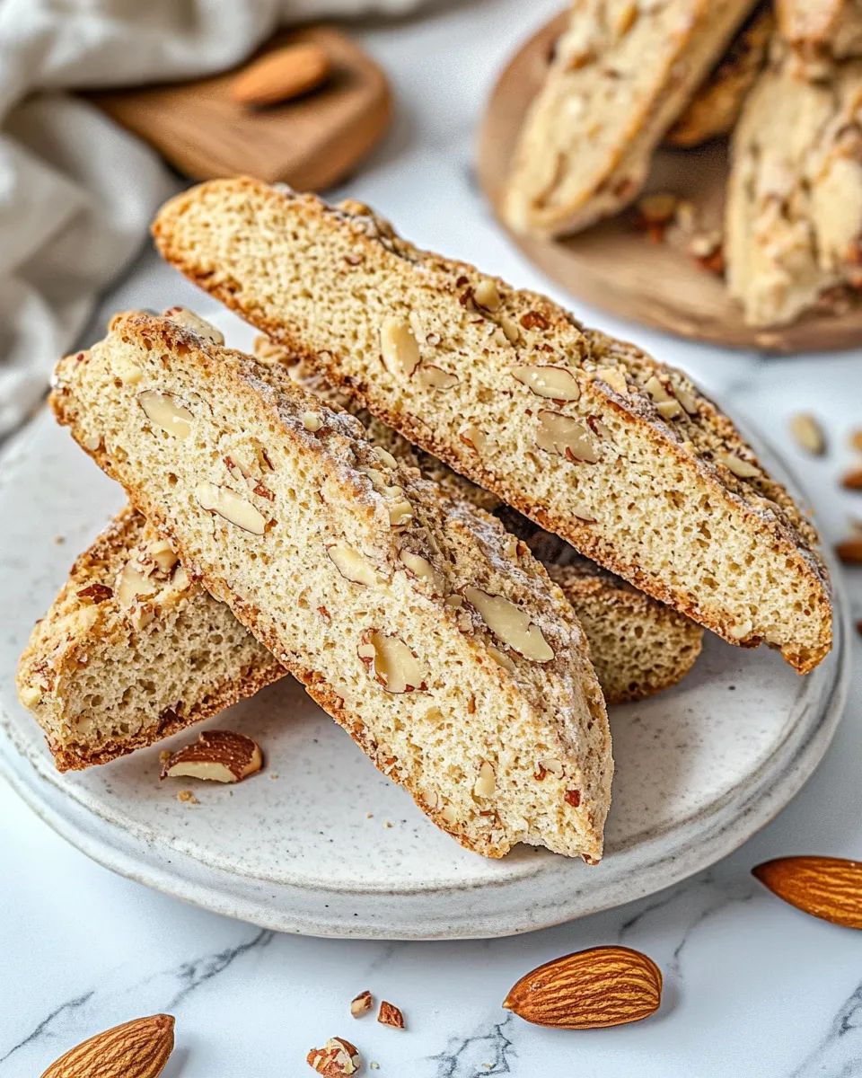 Classic Almond Biscotti image