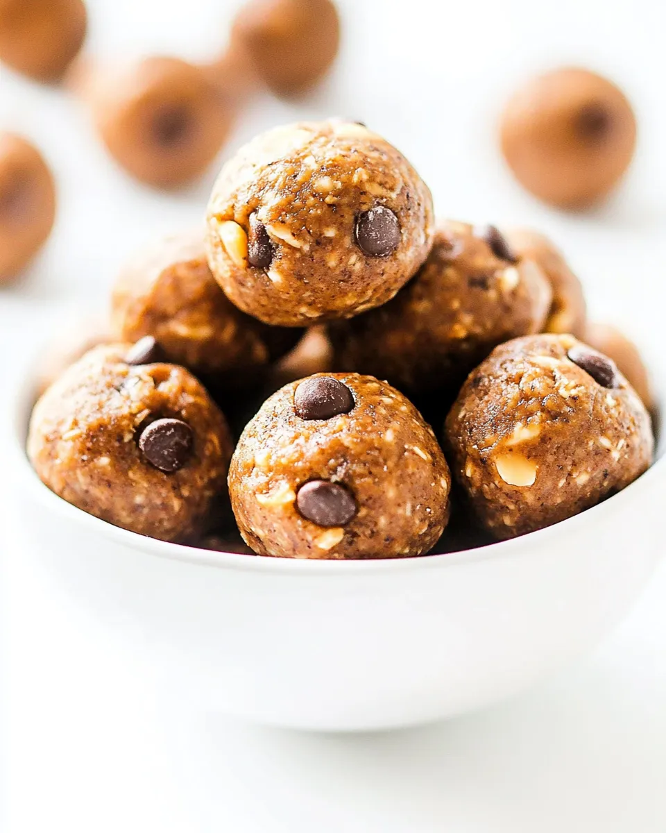 Easy Almond Butter Protein Balls photo