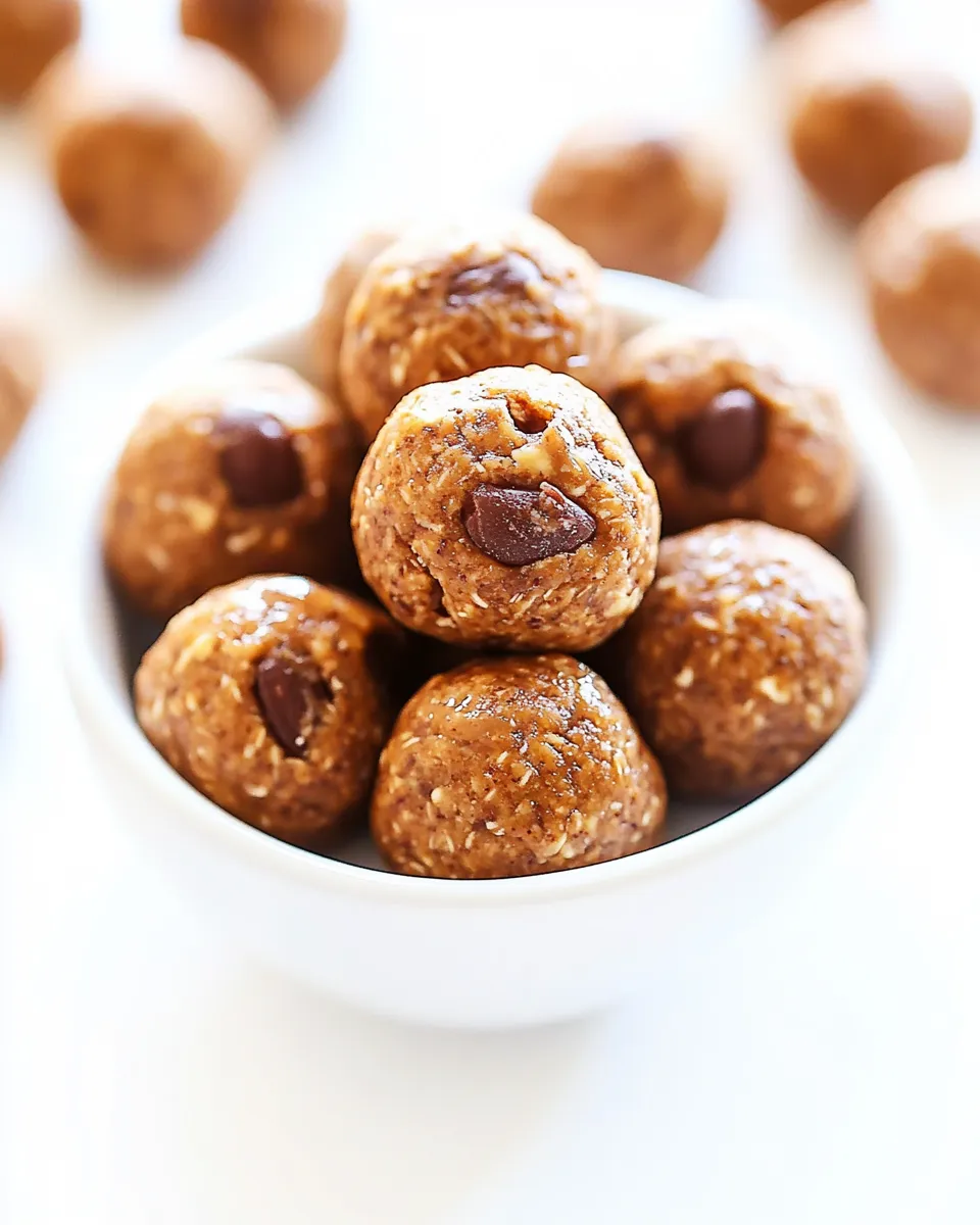 Healthy Almond Butter Protein Balls image