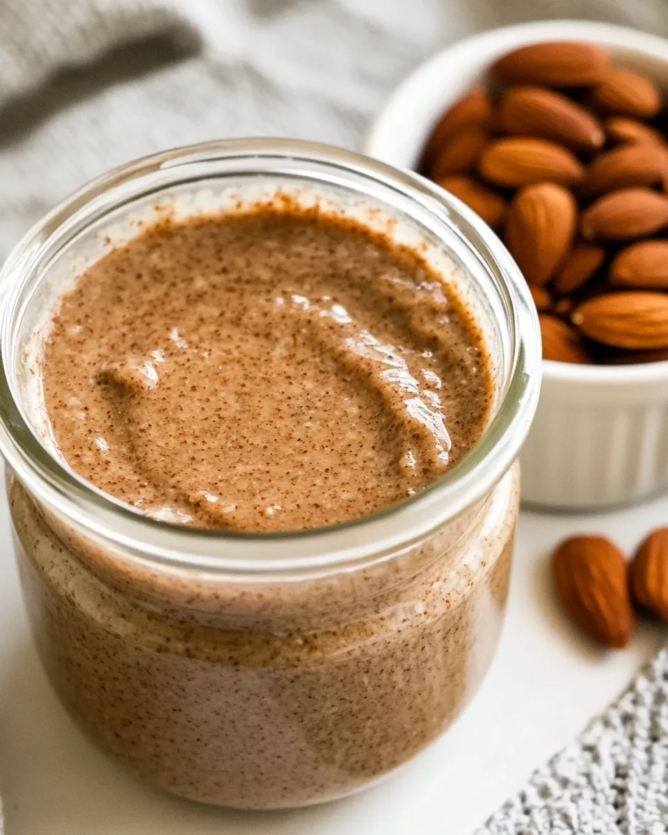 Easy Almond Butter Recipe shot