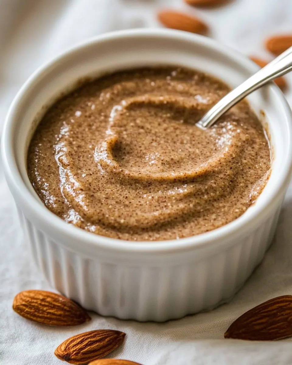 Healthy Almond Butter Recipe dish photo