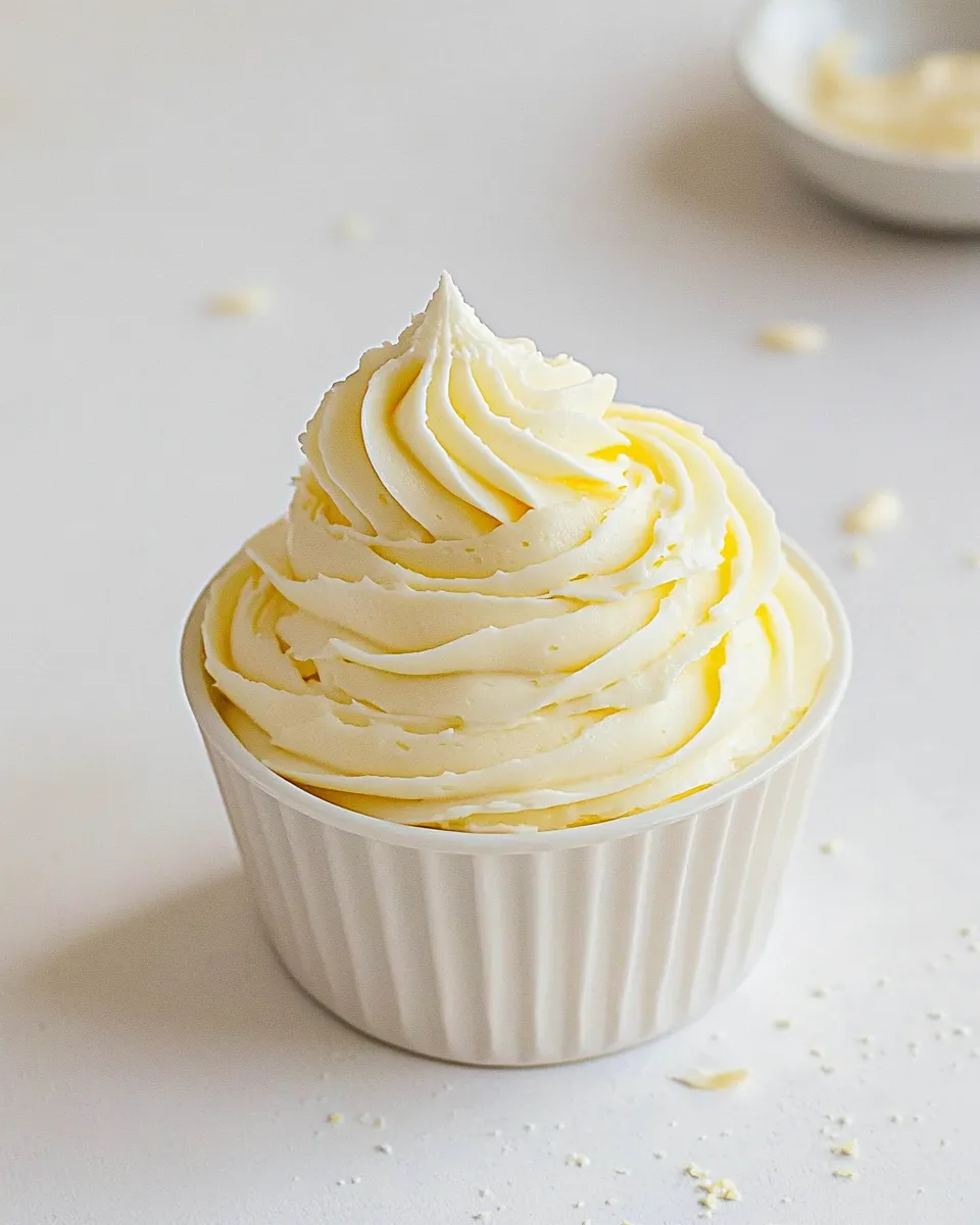 Homemade Almond Buttercream Frosting Recipe photo