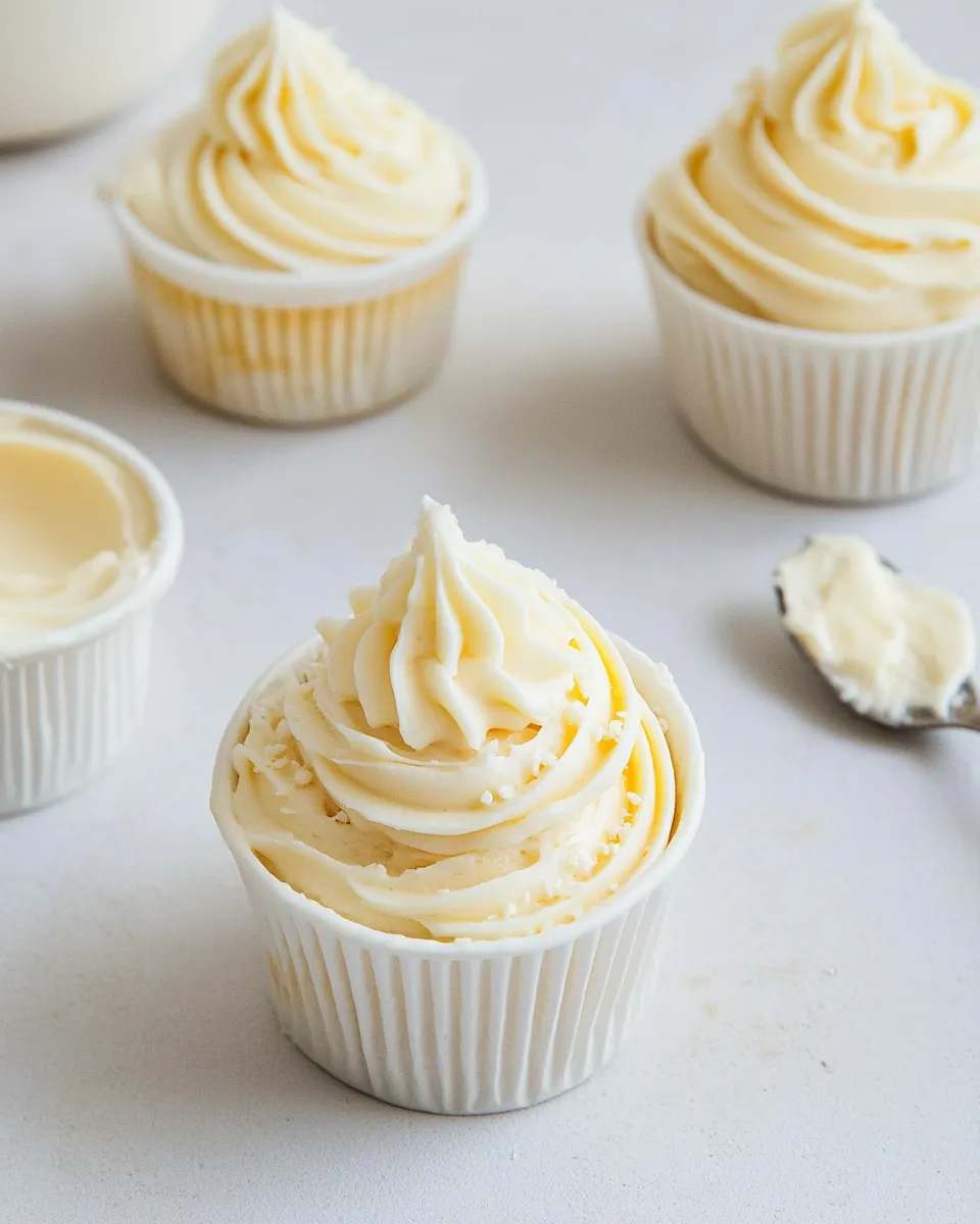 Easy Almond Buttercream Frosting Recipe shot