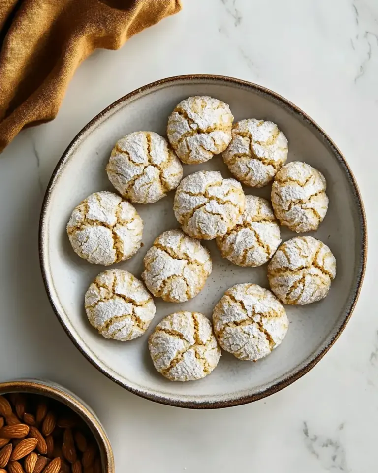 Homemade Almond Cookies photo