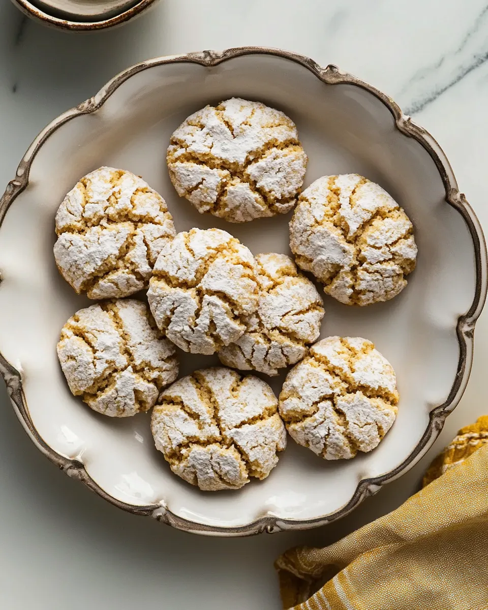 Classic Almond Cookies image