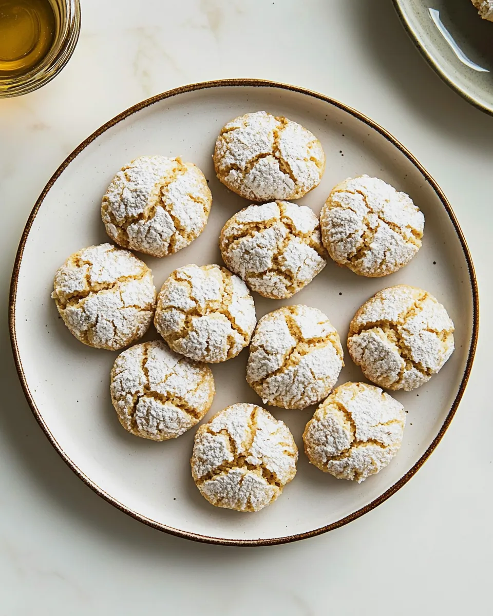 Easy Almond Cookies recipe photo