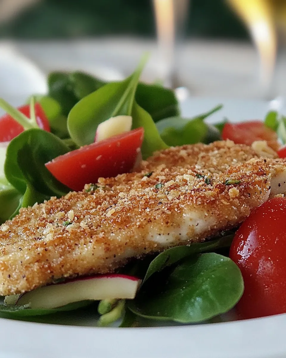 Quick Almond Crusted Tilapia recipe photo