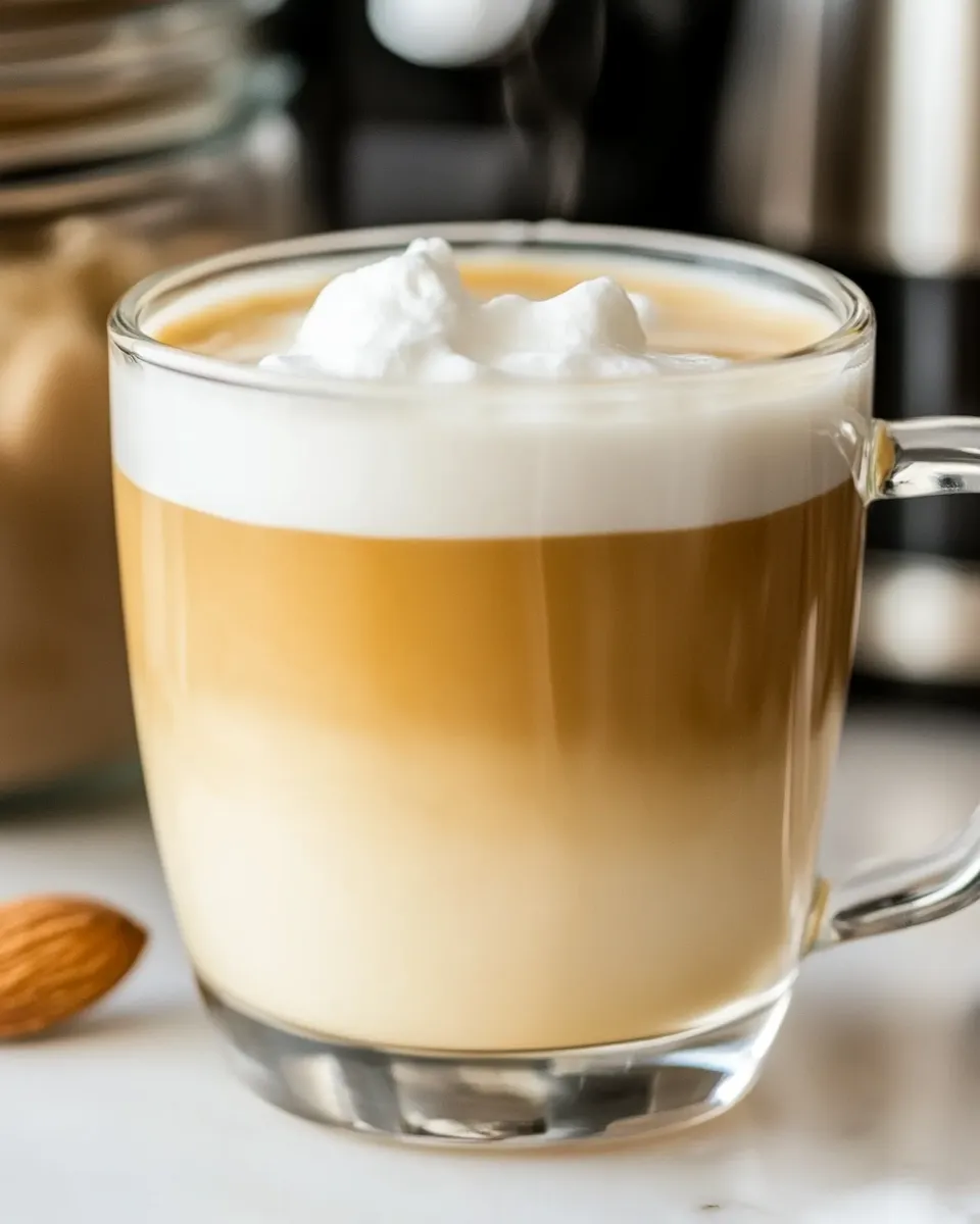 Easy Almond Milk Latte recipe photo