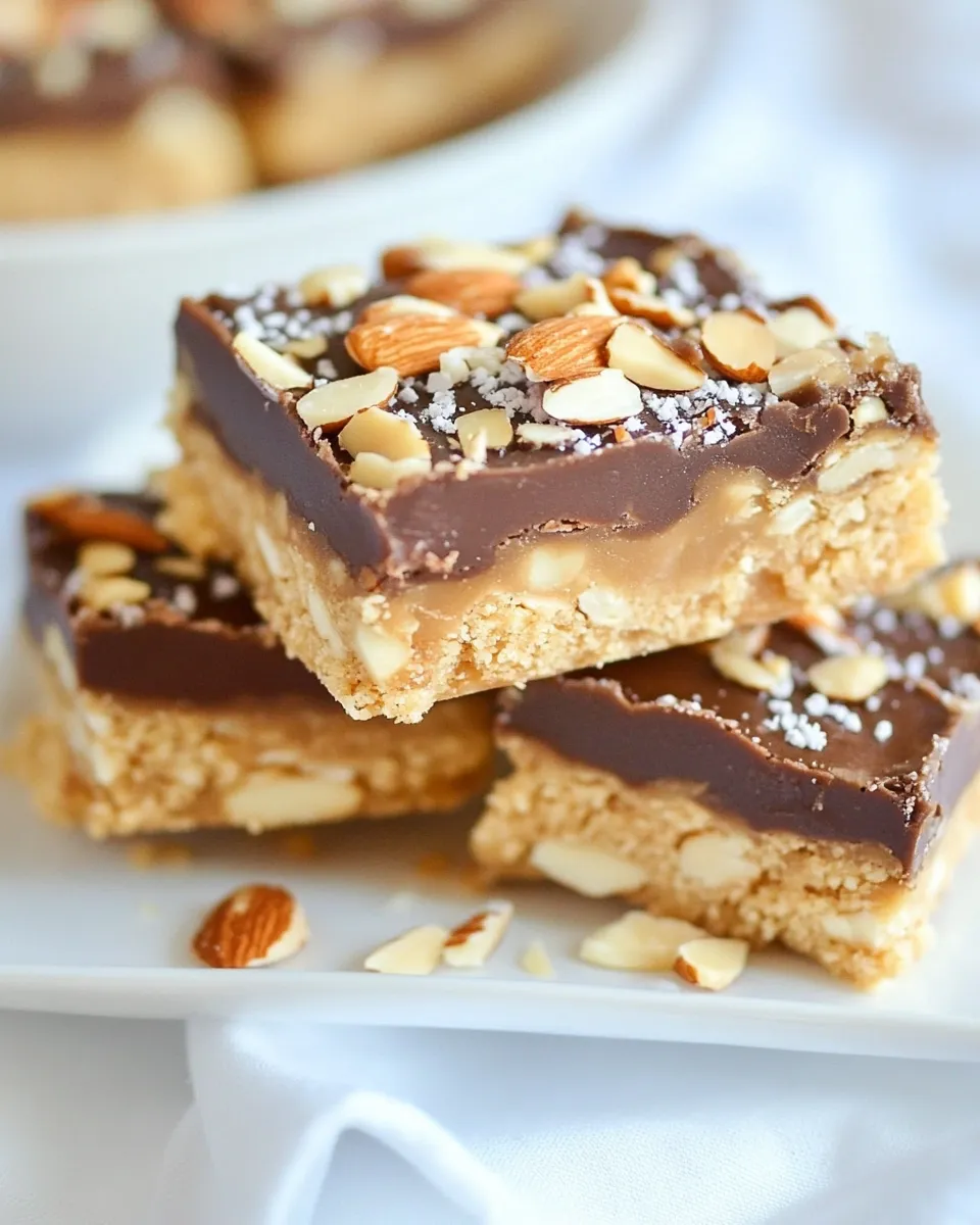 Homemade Almond Roca Bars photo