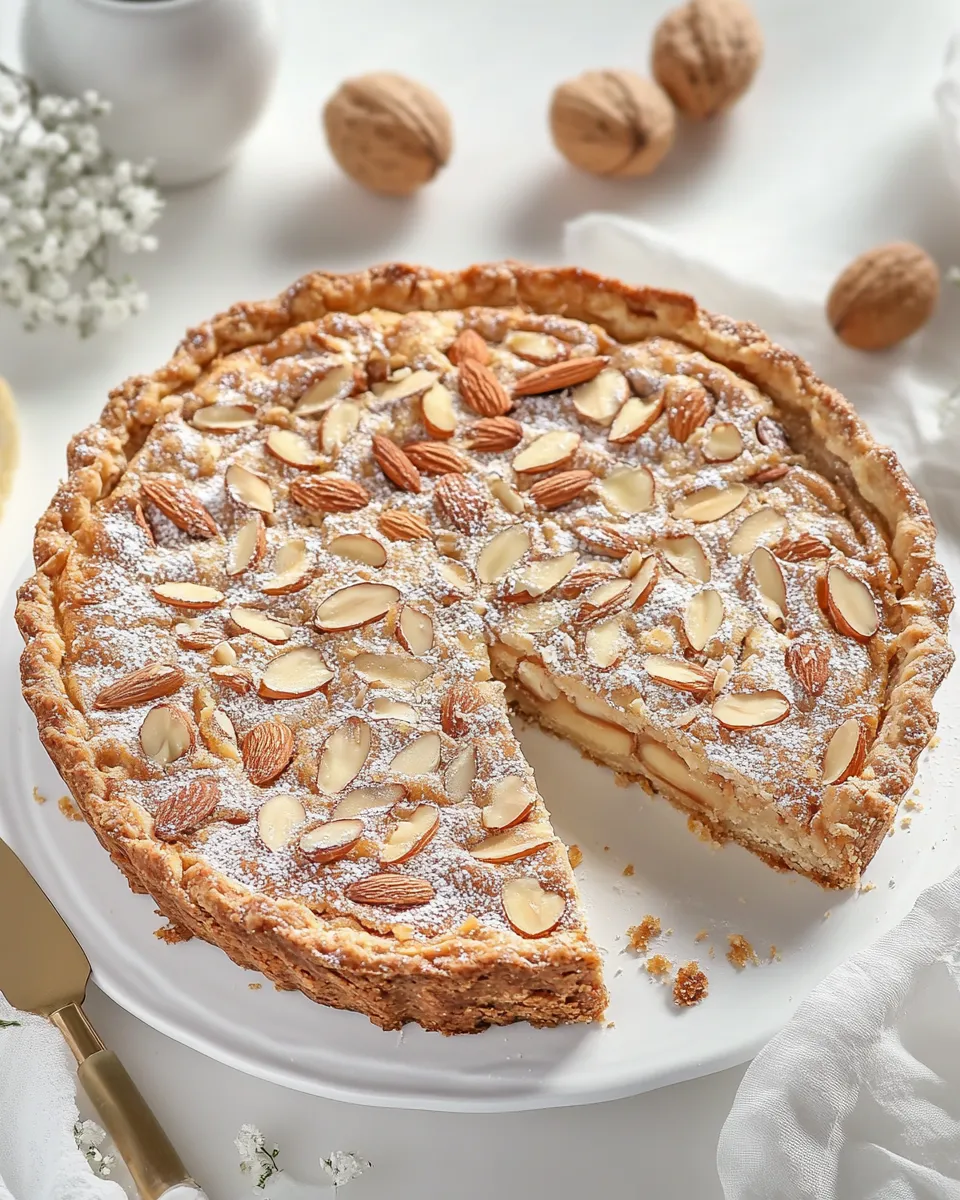 Homemade Almond Torte photo