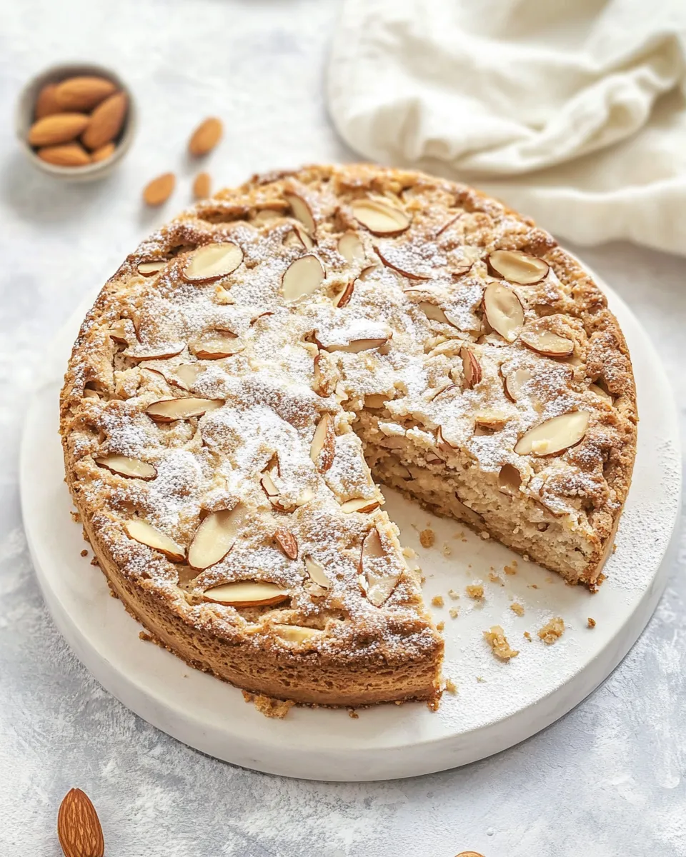 Delicious Almond Torte shot