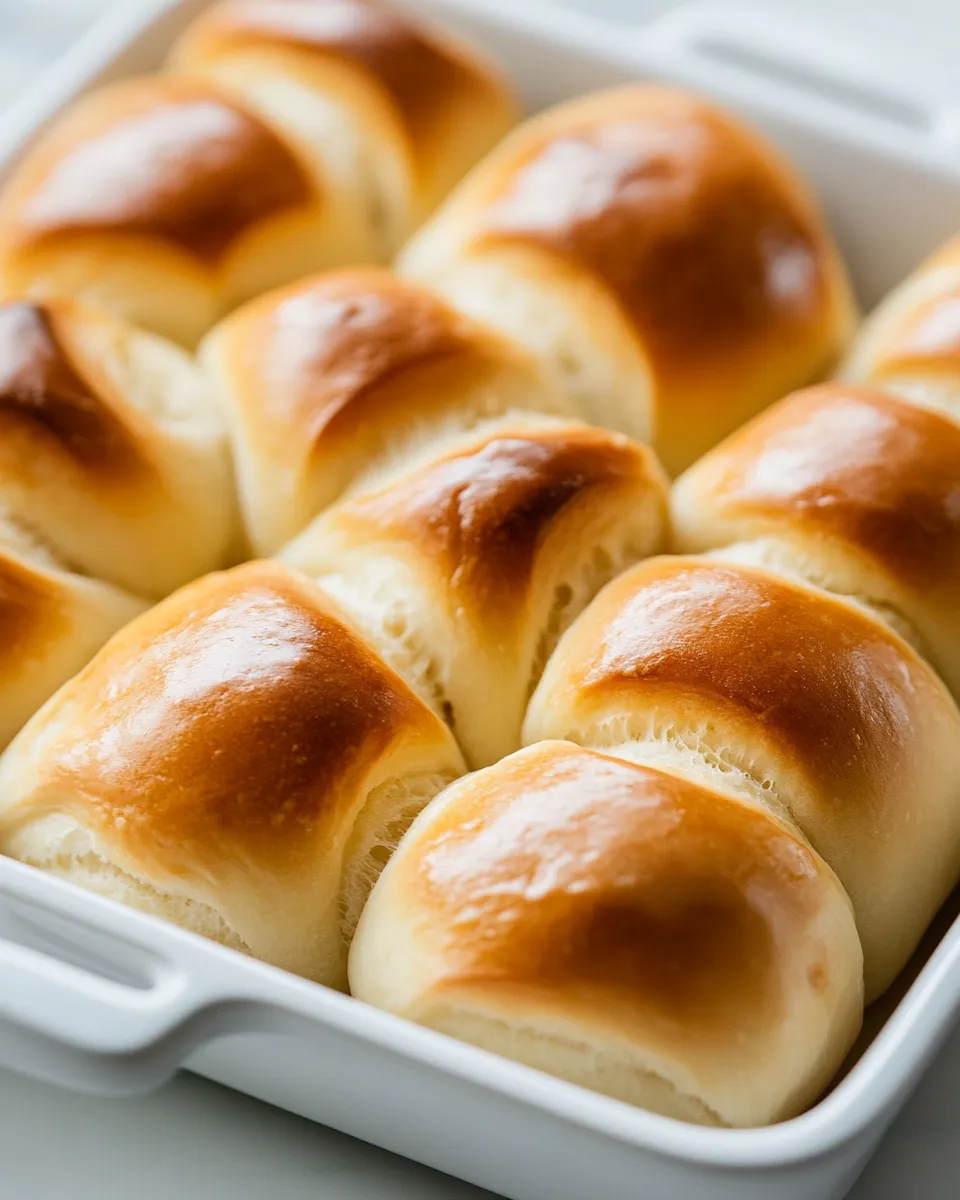 Delicious Amazing Dinner Rolls shot