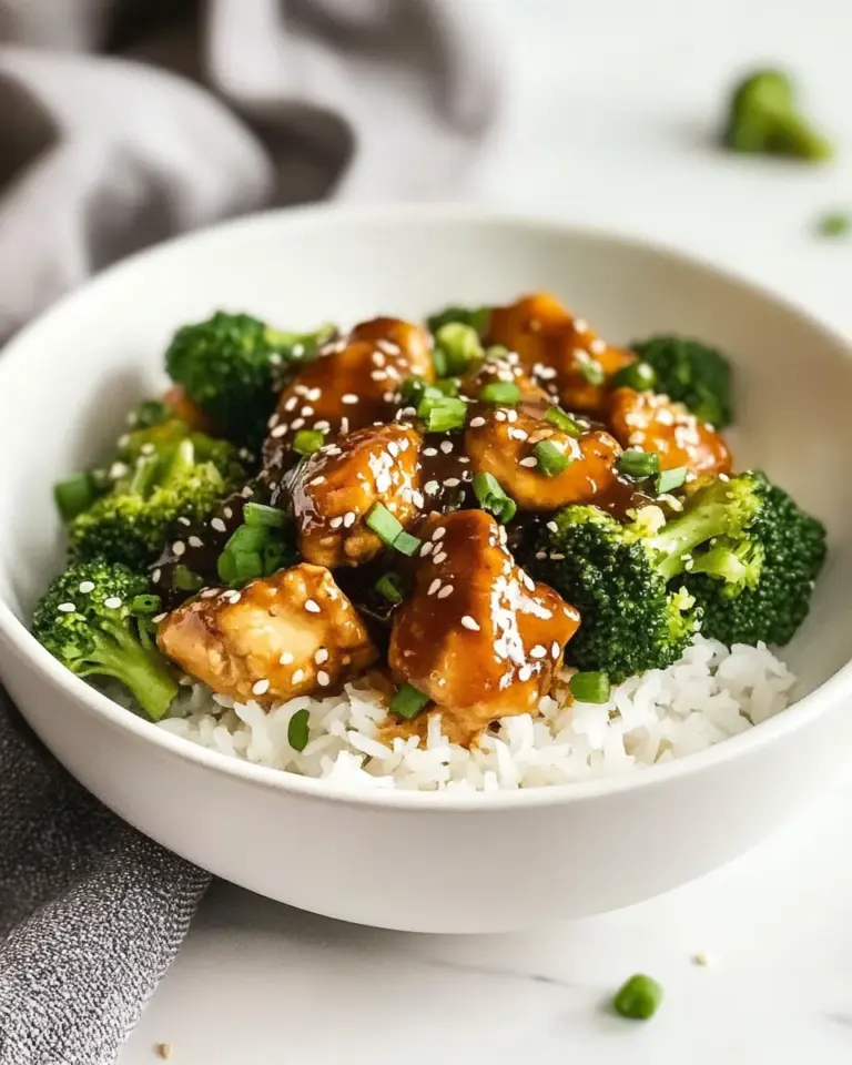 Homemade Amazing Hoisin Chicken With Broccoli photo