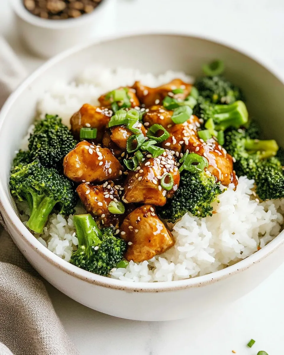 Classic Amazing Hoisin Chicken With Broccoli image