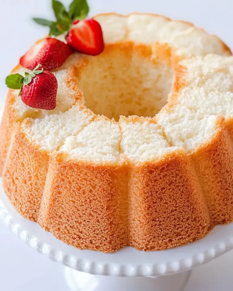 Homemade Angel Food Cake Recipe photo