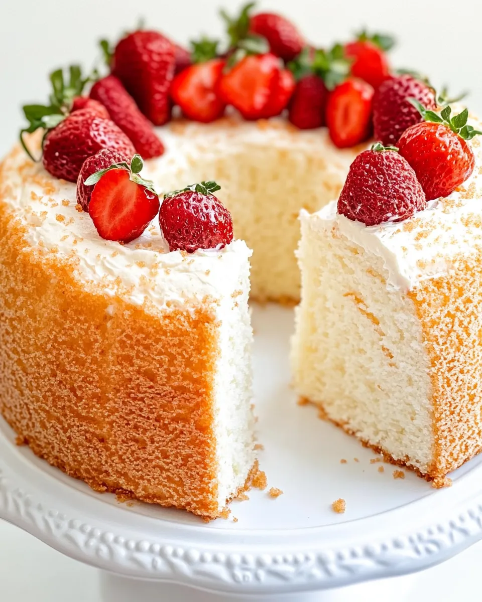 Classic Angel Food Cake Recipe image