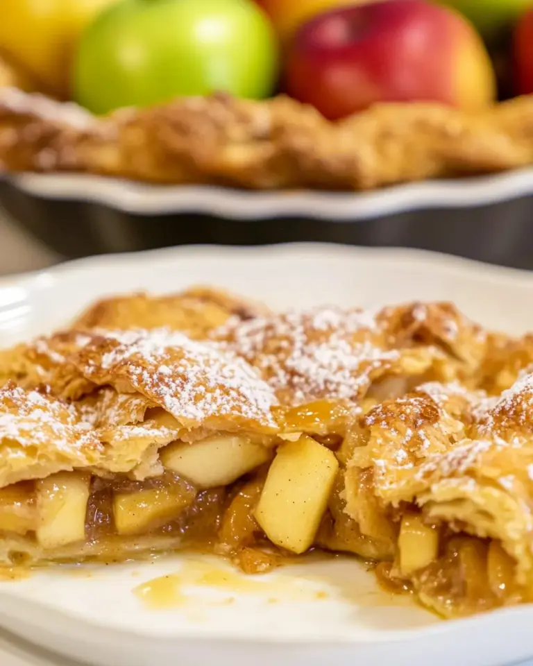 Homemade Apple Crescent Casserole recipe photo