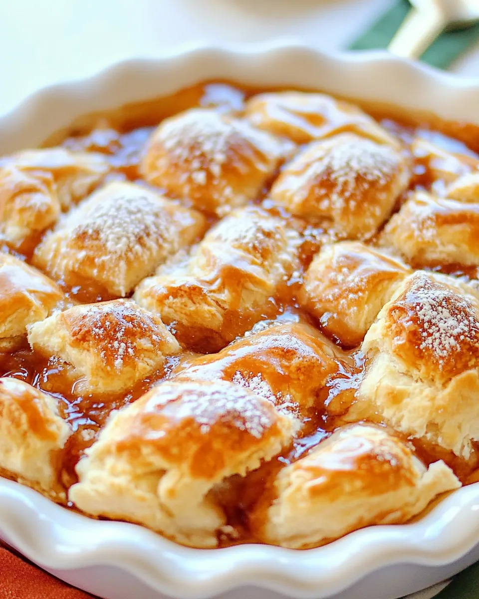 Easy Apple Pie Bubble Up (Made with Biscuits) recipe photo