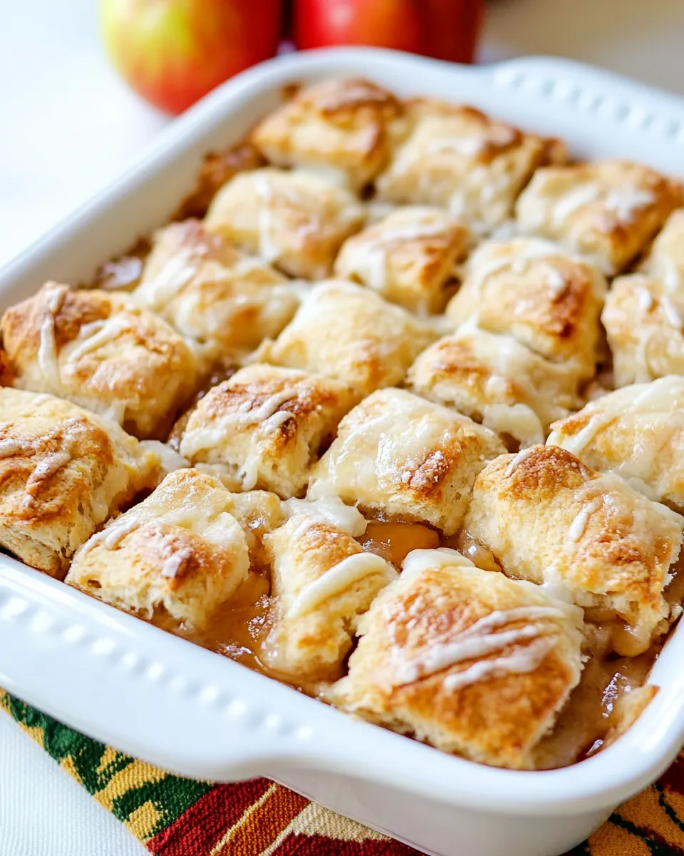 Delicious Apple Pie Bubble Up (Made with Biscuits) dish photo