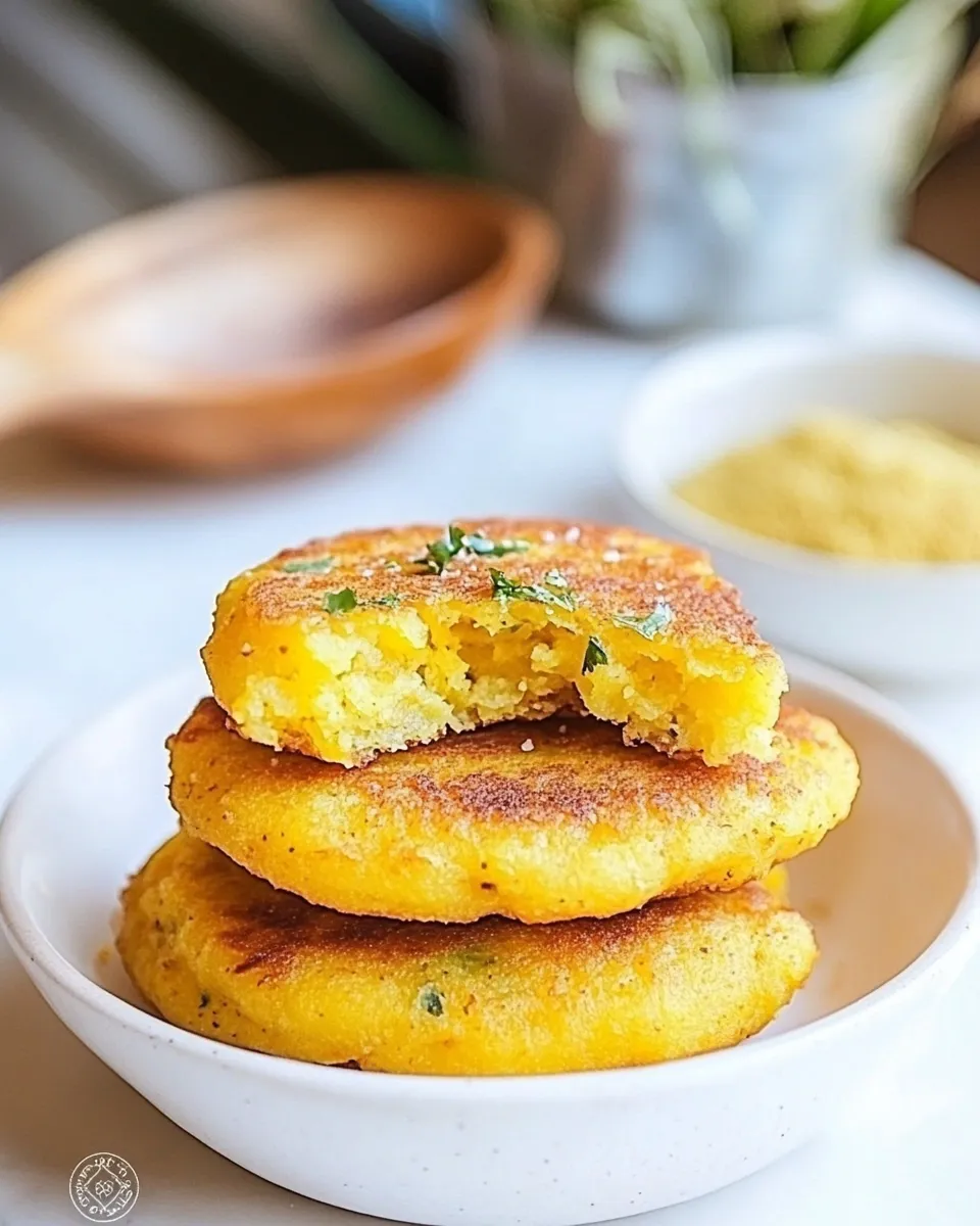 Easy Arepitas de Maiz (Cornmeal Fritters) recipe photo