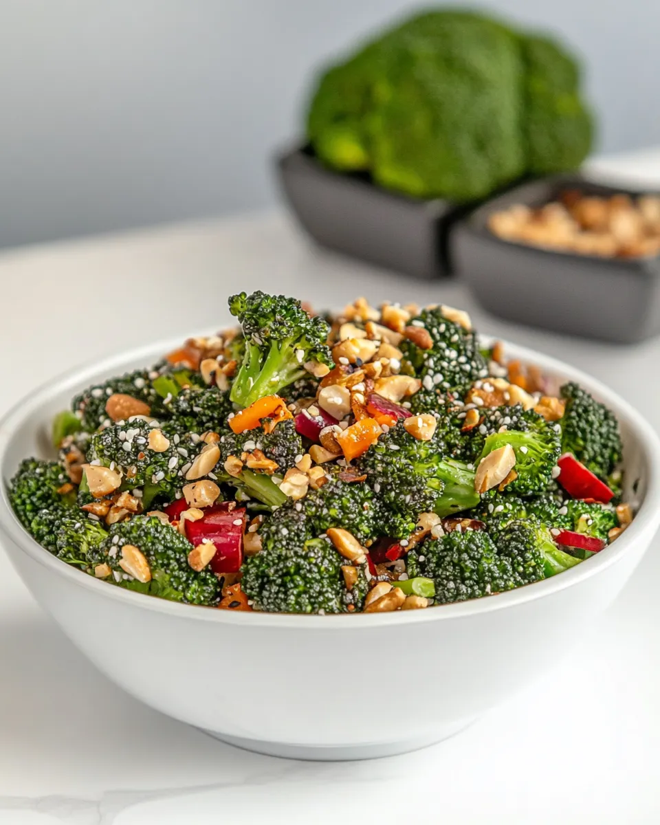 Classic Asian Broccoli Salad image