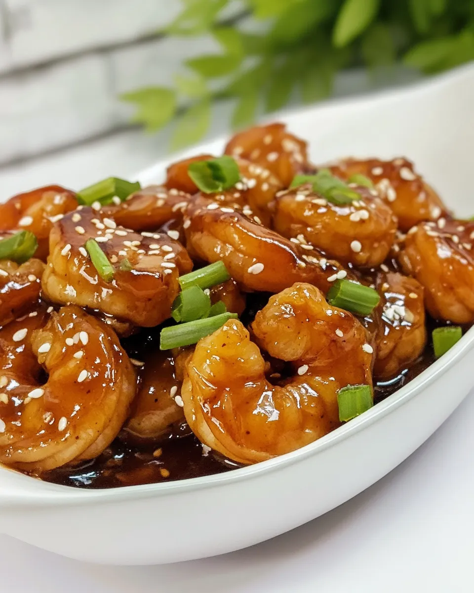 Quick Asian Garlic Shrimp dish photo